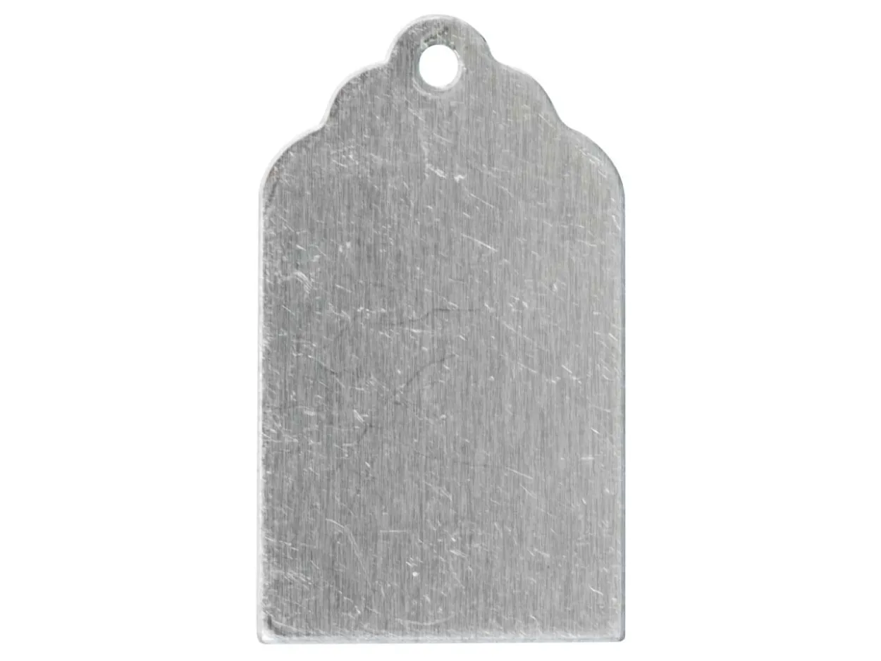 ImpressArt Aluminium Gift Tag 22mm Stamping Blank Pack of 15