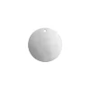 ImpressArt Aluminium Round Disc 12mm Stamping Blank Pack of 20 Pierced Holed
