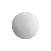 ImpressArt Aluminium Round Disc 22mm Stamping Blank Pack of 15 Pierced Hole