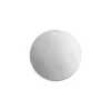 ImpressArt Aluminium Round Disc 19mm Stamping Blank Pack of 15 Pierced Hole