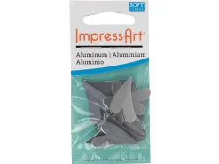 ImpressArt Aluminium Swirly Heart 28mm Stamping Blank Pack of 24