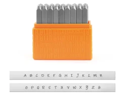 ImpressArt Basic Bridgette Letter Stamp Set Uppercase 3mm