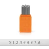 ImpressArt Basic Bridgette Number Stamp Set 3mm