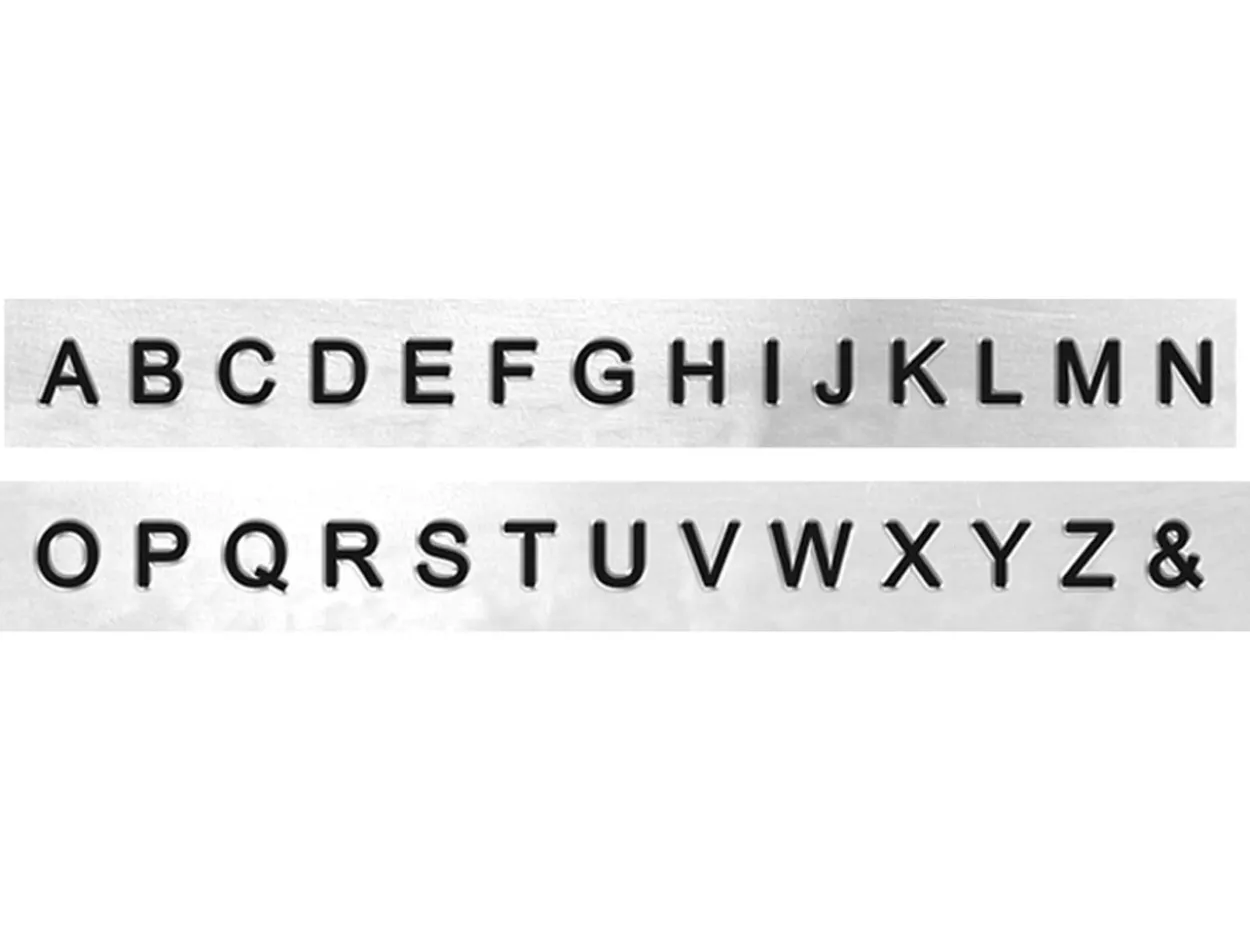 ImpressArt Basic Letter Stamp Set Uppercase 1.5mm