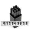 ImpressArt Basic Number Stamp Set 3mm