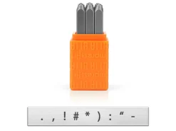 ImpressArt Basic Punctuation Design Stamp Set 3mm
