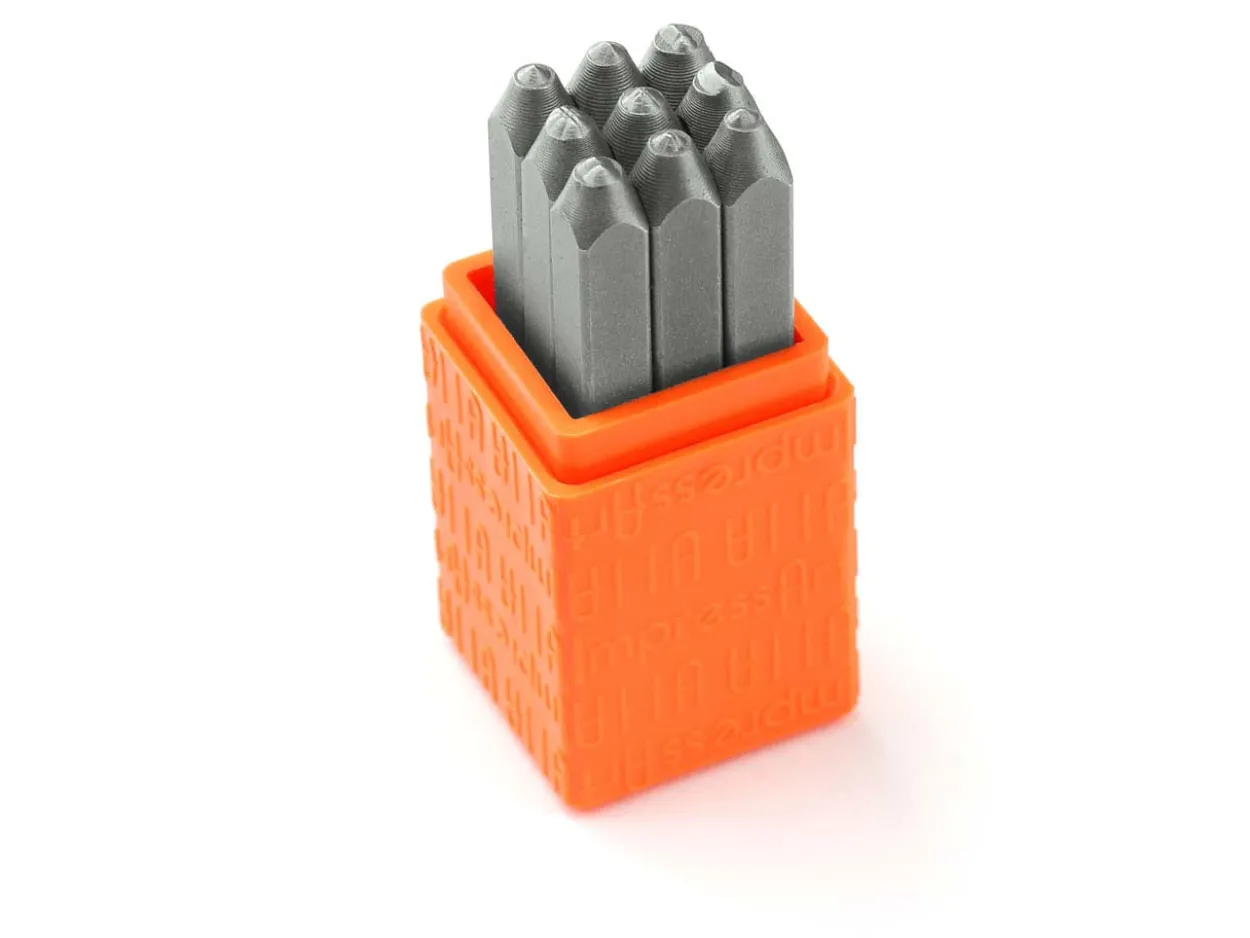 ImpressArt Basic Punctuation Design Stamp Set 3mm