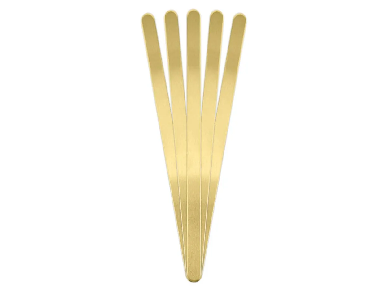 ImpressArt Brass Cuff Bangle 150x6mm Stamping Blank Pack of 5