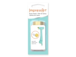 ImpressArt Brass Texture Stamper Head