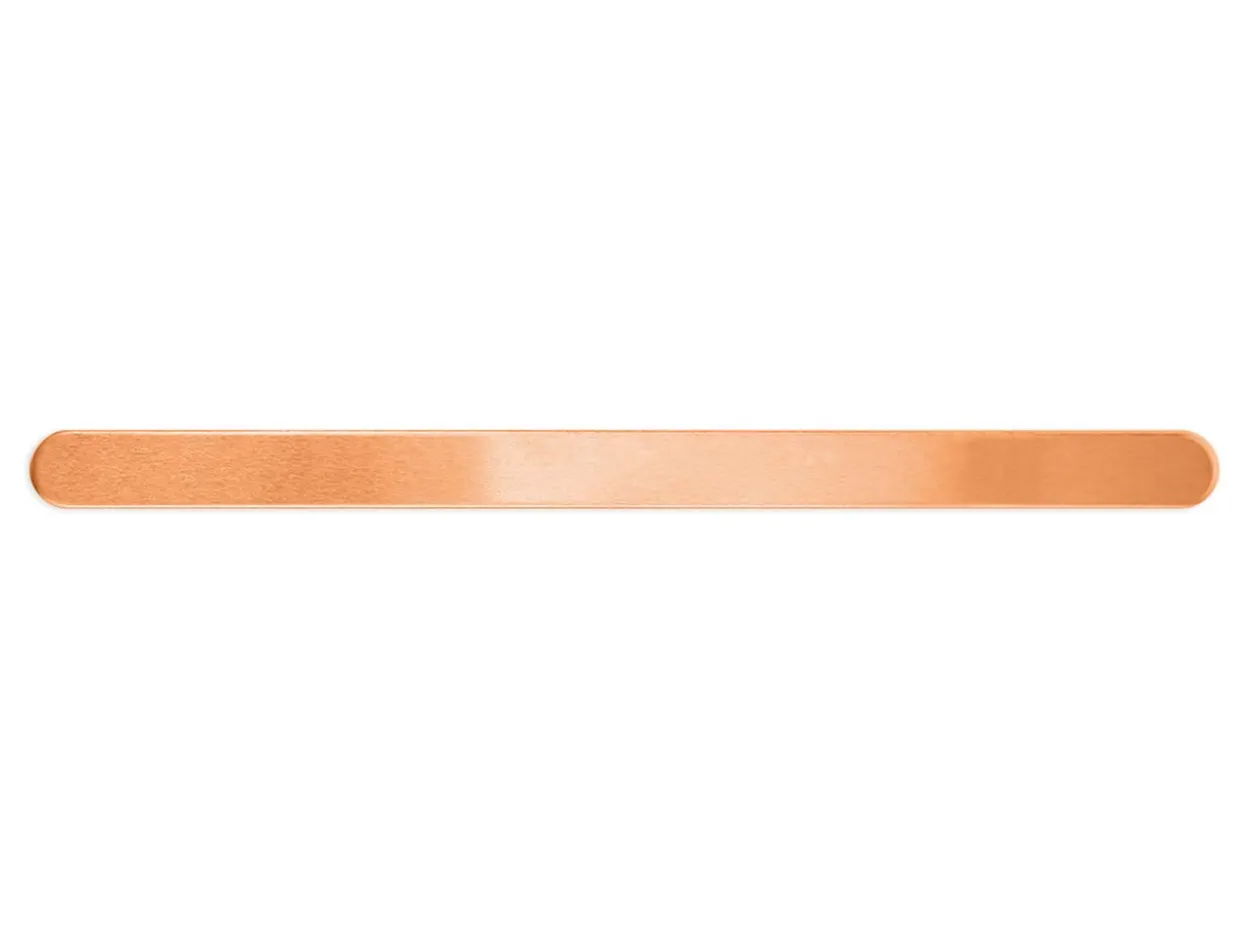 ImpressArt Copper Cuff Bangle 150x10mm Stamping Blank Pack of 4