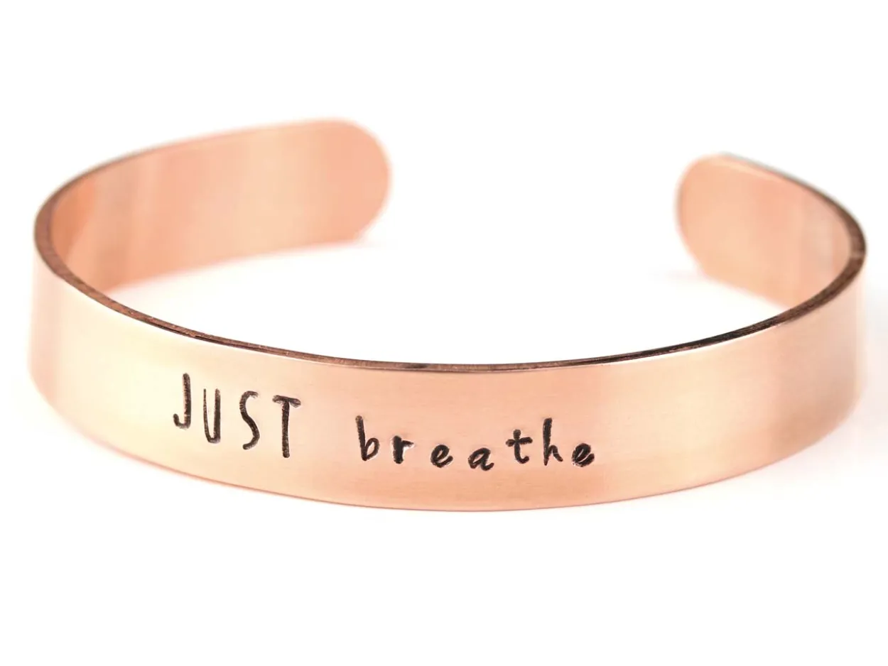 ImpressArt Copper Cuff Bangle 150x10mm Stamping Blank Pack of 4