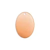 ImpressArt Copper Oval 19x12mm Stamping Blank Pack of 7 Pierced Hole