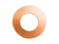 ImpressArt Copper Washer 25mm Stamping Blank Pack of 4 Pierced Hole