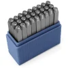 ImpressArt Denim Daze Midrange Letter Stamp Set Uppercase 3mm