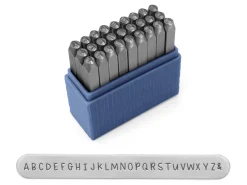 ImpressArt Denim Daze Midrange Letter Stamp Set Uppercase 3mm