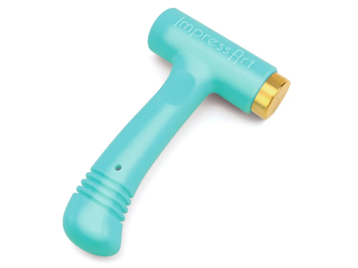 ImpressArt Ergo-angle® Metal Stamping Hammer 1lb