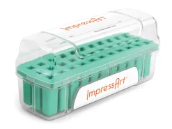 ImpressArt Letter Stamp Storage Case Teal 3mm