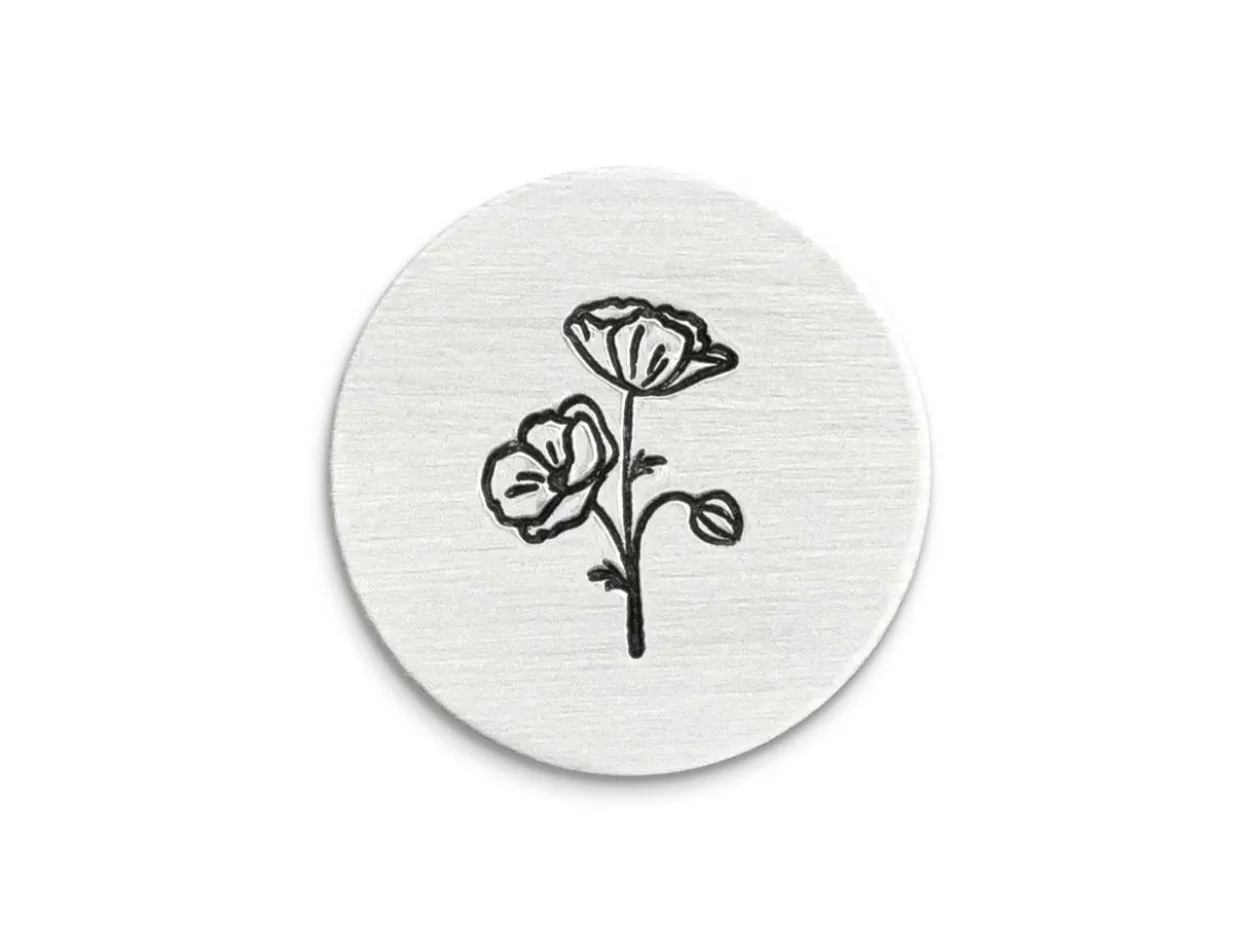 ImpressArt Perfect Poppies Ultra Detail Design Stamp 12mm