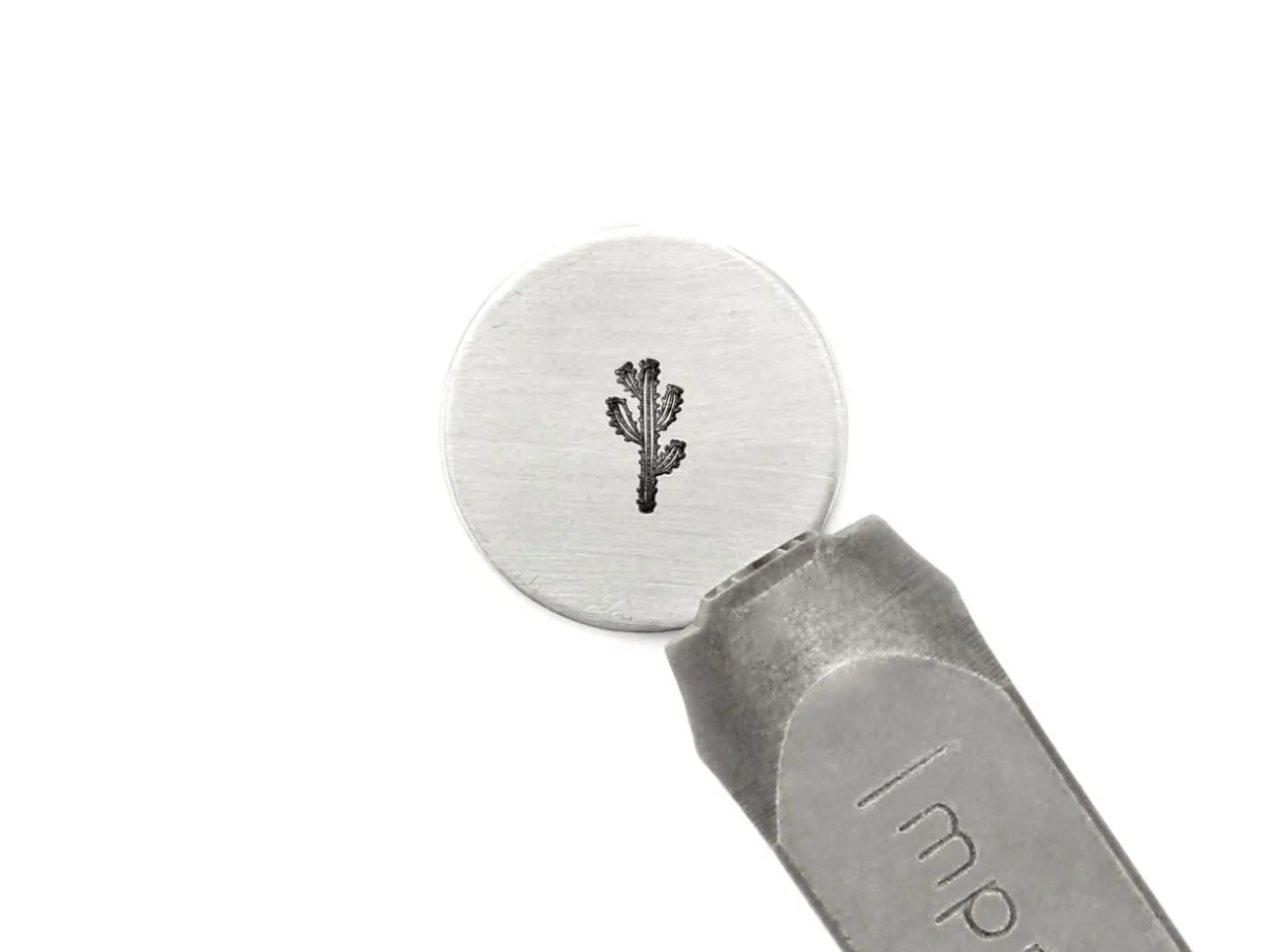 ImpressArt Signature Cactus 1 Design Stamp 9.5mm