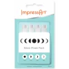ImpressArt Signature Moon Phase Design Stamp 4mm Pack of 4