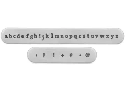ImpressArt Signature Plus Ember Letter Stamp Set Lowercase 2.5mm
