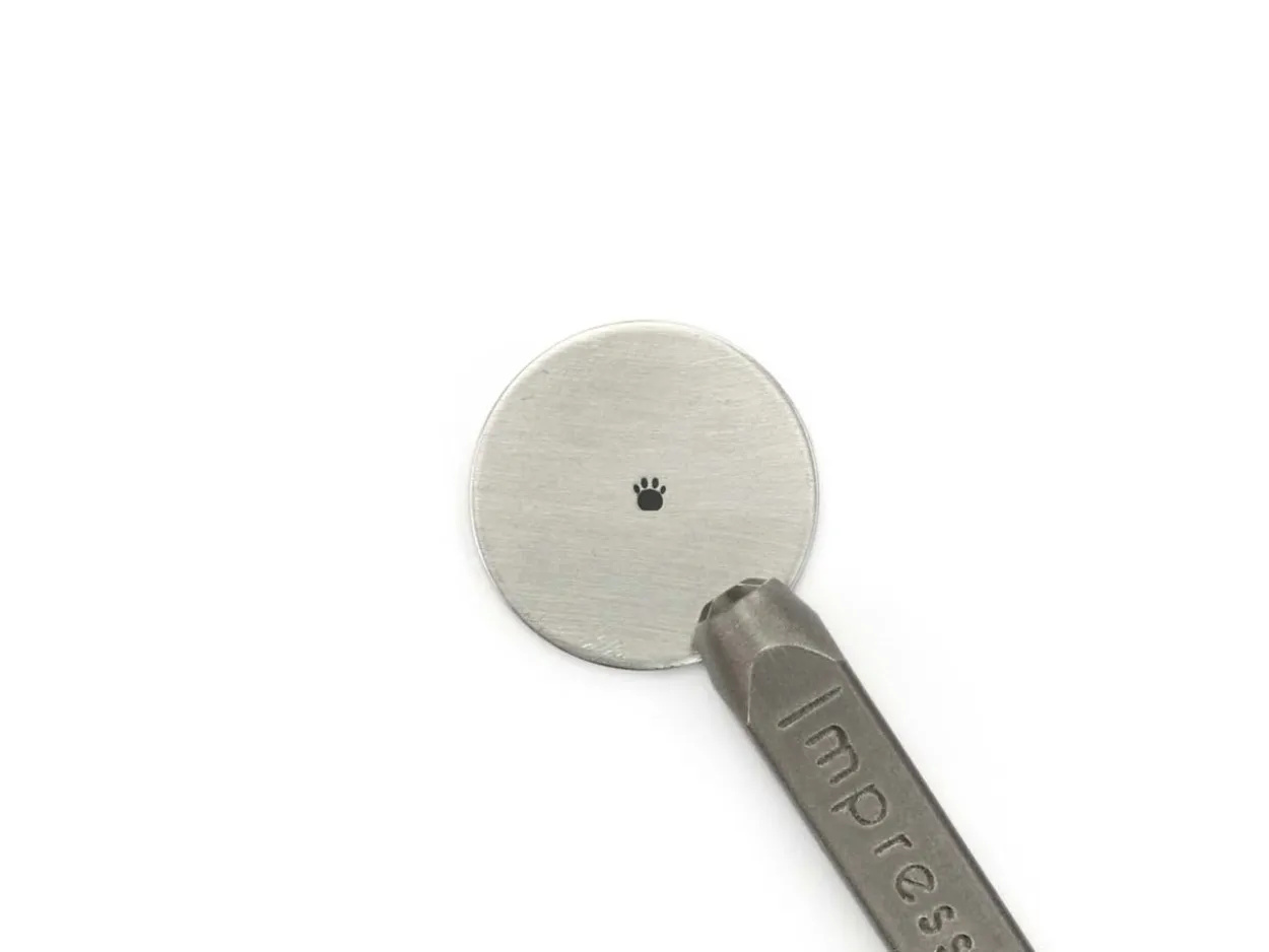 ImpressArt Signature Small Paw Print Design Stamp 3mm