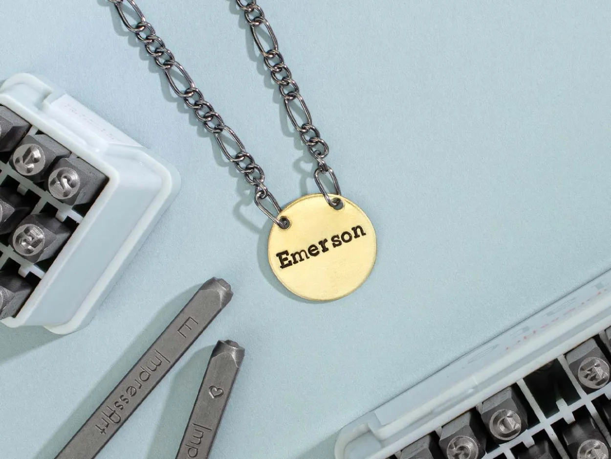 ImpressArt Slate Midrange Letter Stamp Set Uppercase 3mm