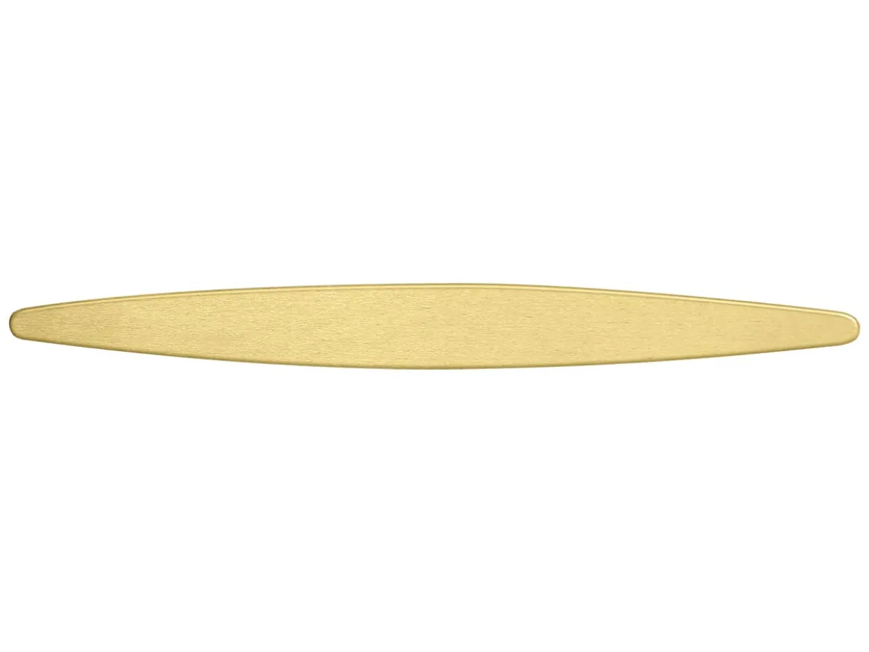 ImpressArt Tapered Brass Cuff Bangle 150x16mm Stamping Blank Pack of 3