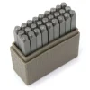 ImpressArt Typewriter Basic Letter Stamp Set Lowercase 3mm