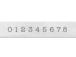 ImpressArt Typewriter Basic Number Stamp Set 3mm