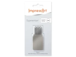 ImpressArt Typewriter Basic Number Stamp Set 3mm