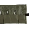 Jewellers Pliers Kit In Protective Canvas Storage Wrap, 4x 110mm Pliers