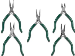 Jewellers Pliers Kit In Protective Canvas Storage Wrap, 5 X 120mm