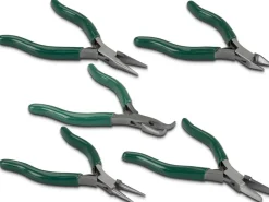 Jewellers Pliers Kit In Protective Canvas Storage Wrap, 5 X 120mm