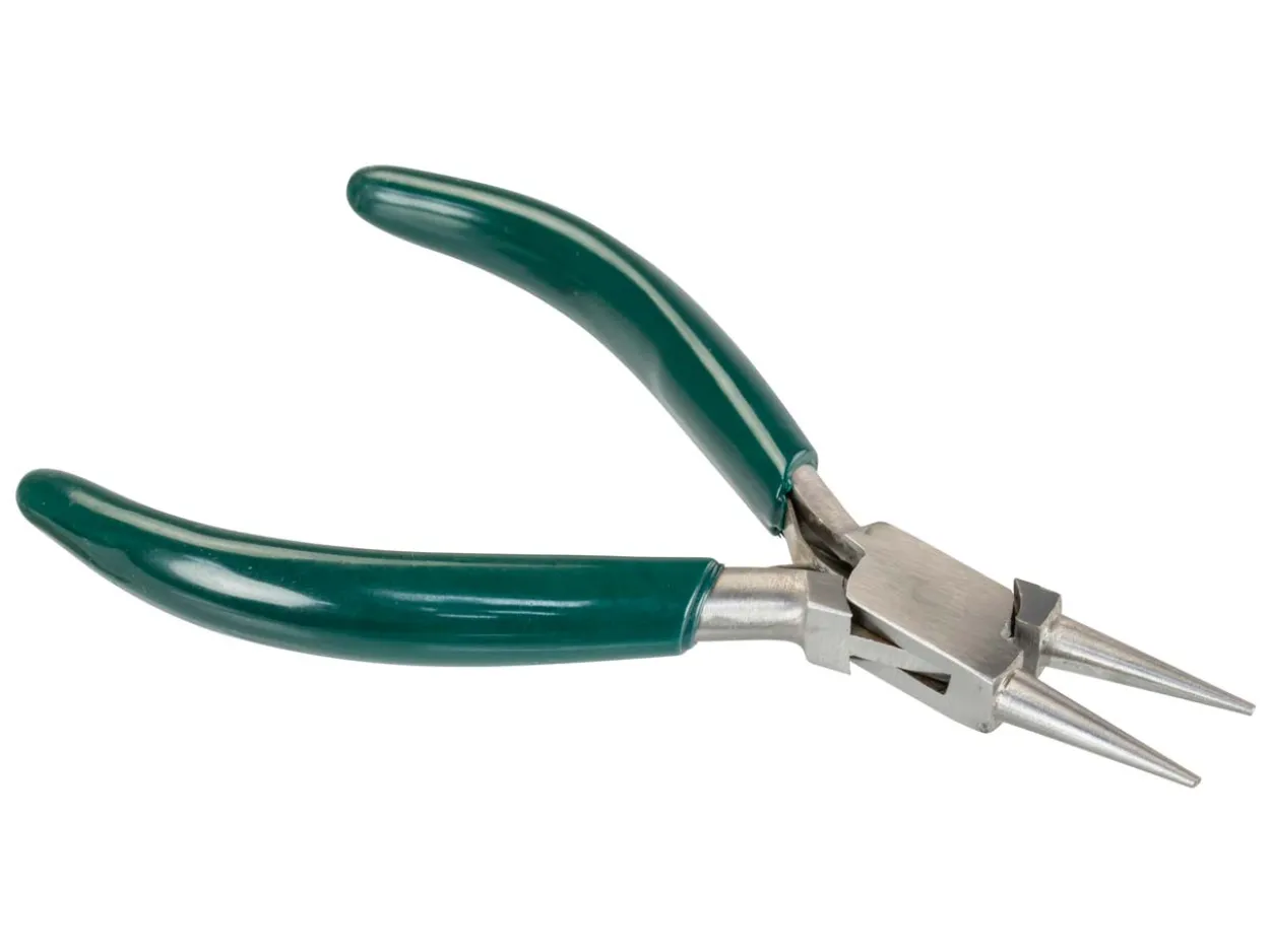 Jewellers Pliers Set With Wooden Holder, 4 X 140mm Pliers