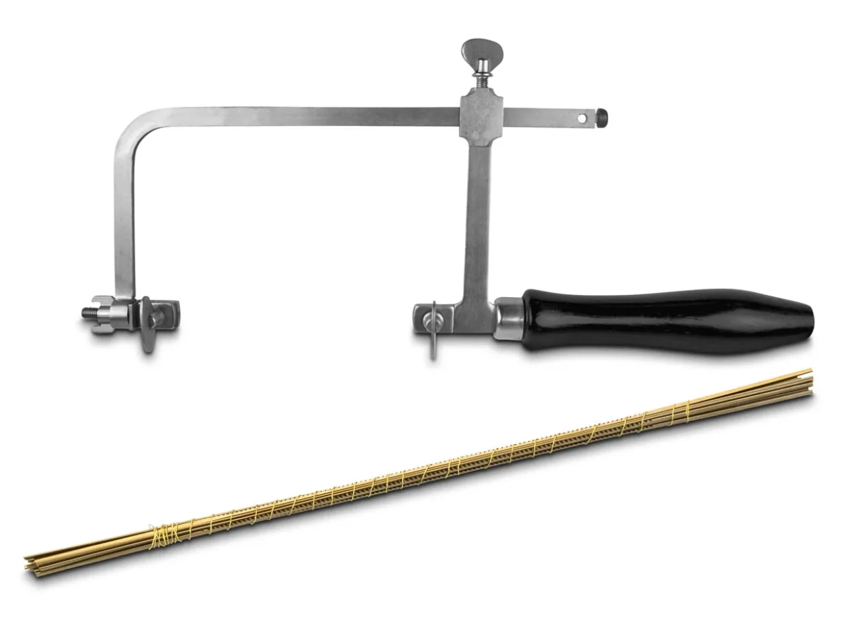 Jewellery Starter Set, Saw Frame And 12 Super Pike 2/0 Blades