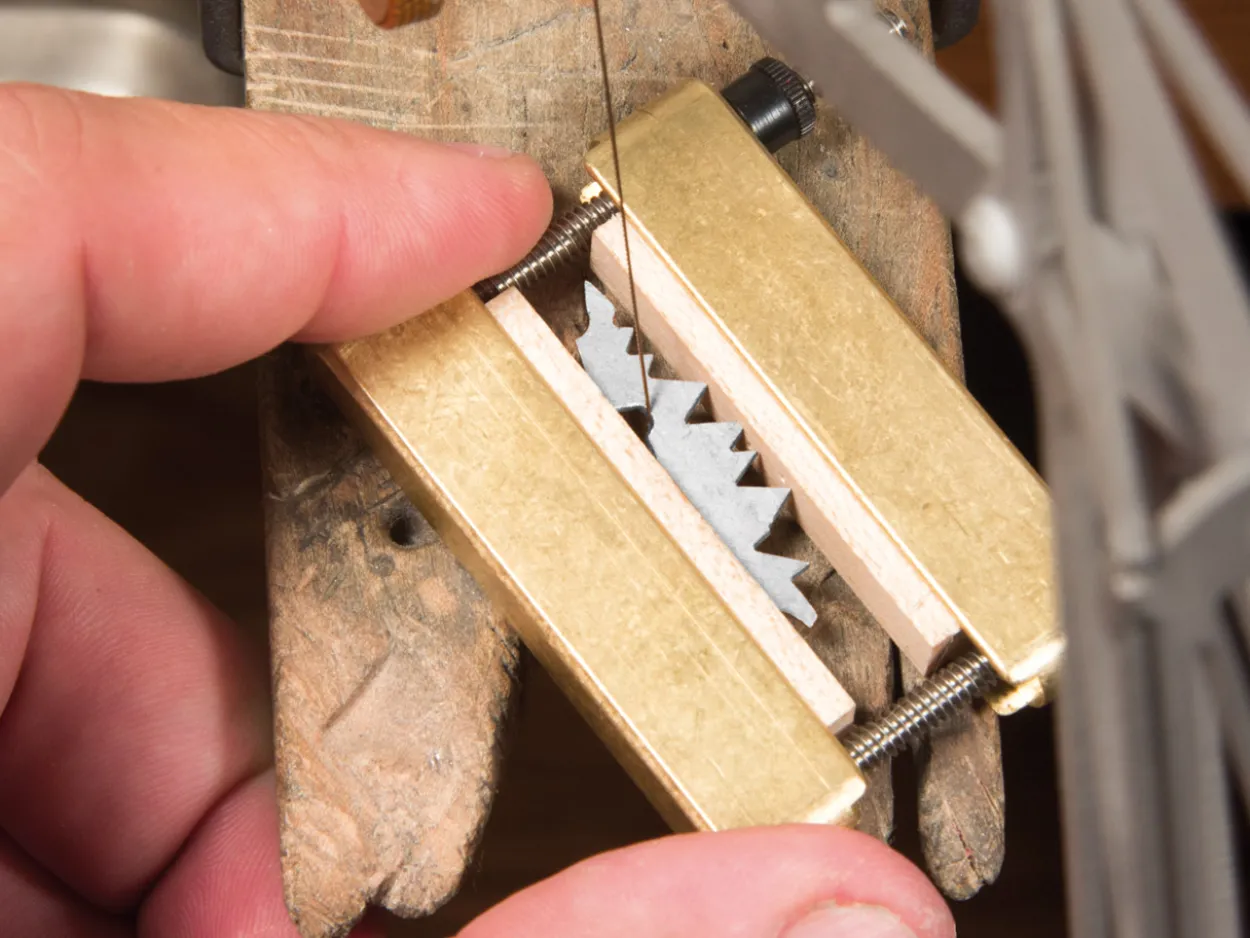 Knew Concepts Brass Guillotine Clamp