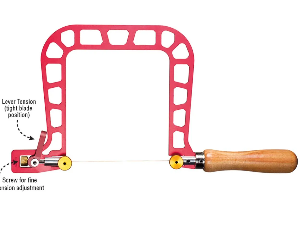 Knew Concepts Mk.3 Saw Frame With Lever Tension 127mm/5" Deep