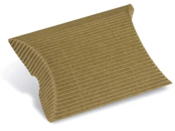 Kraft Flat Pack Pillow Box Corrugated Pack of 10