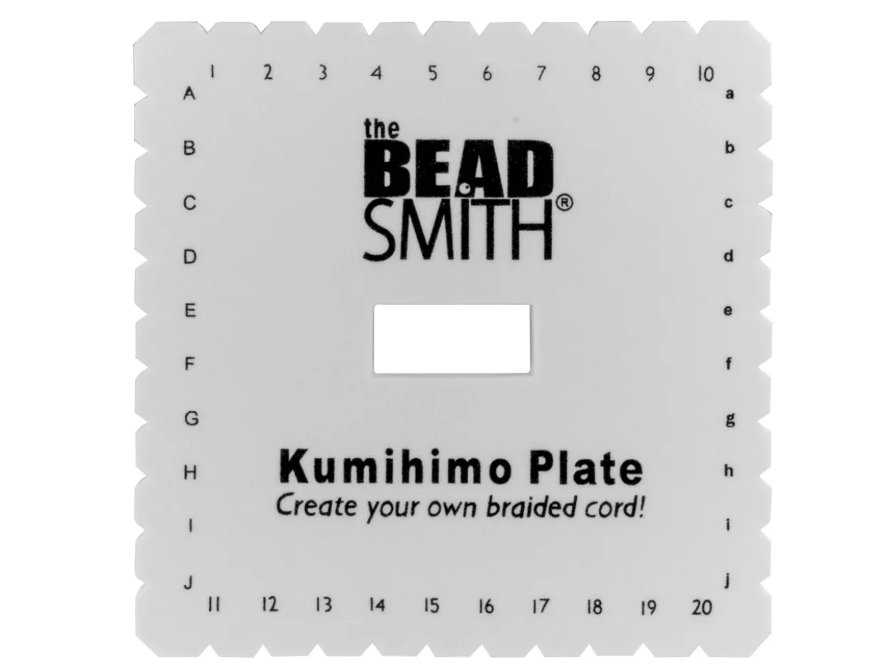 Kumihimo Square Plate, 15cm