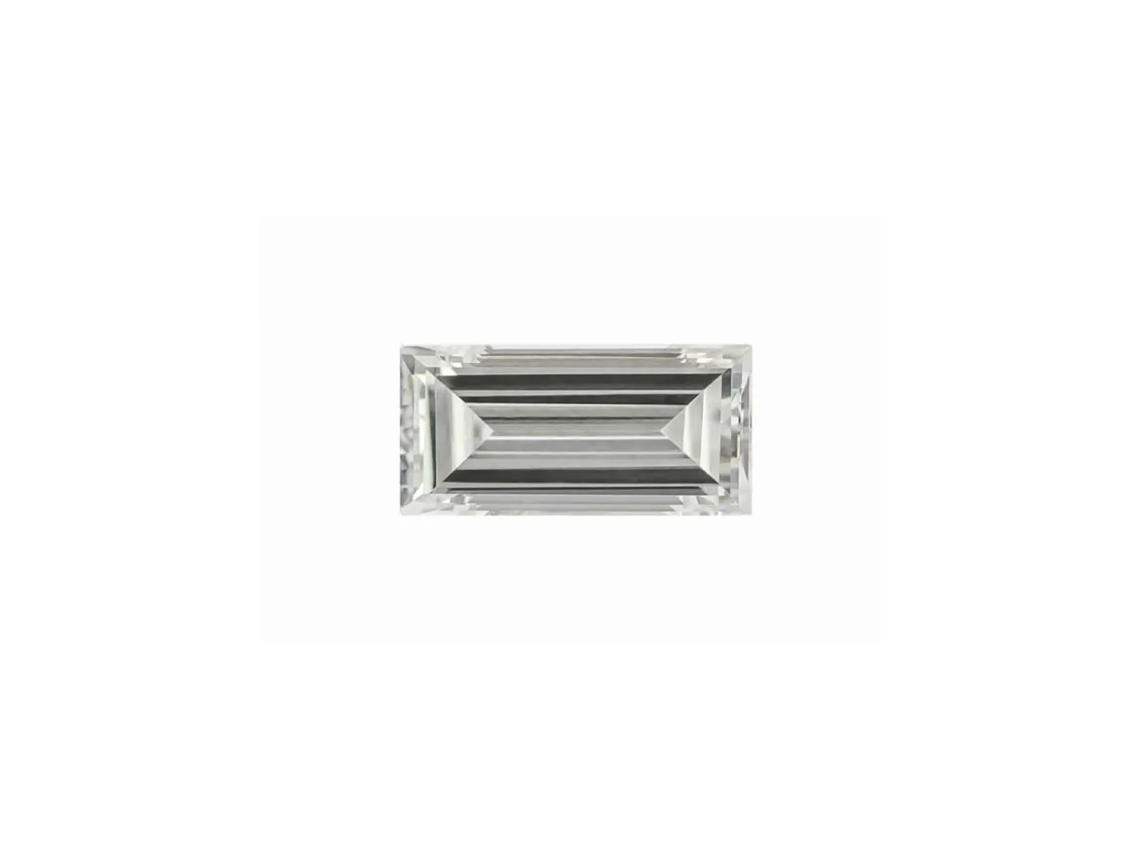 Lab Grown Diamond 0.01ct, Baguette Cut, D Colour Vs Clarity, 2x1mm