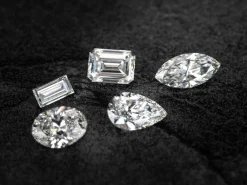 Lab Grown Diamond 0.01ct, Baguette Cut, D Colour Vs Clarity, 2x1mm
