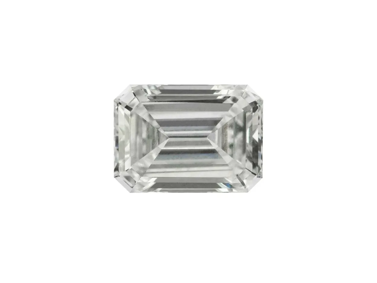 Lab Grown Diamond 0.10ct, Emerald Cut, D Colour Vs Clarity, 3x2mm