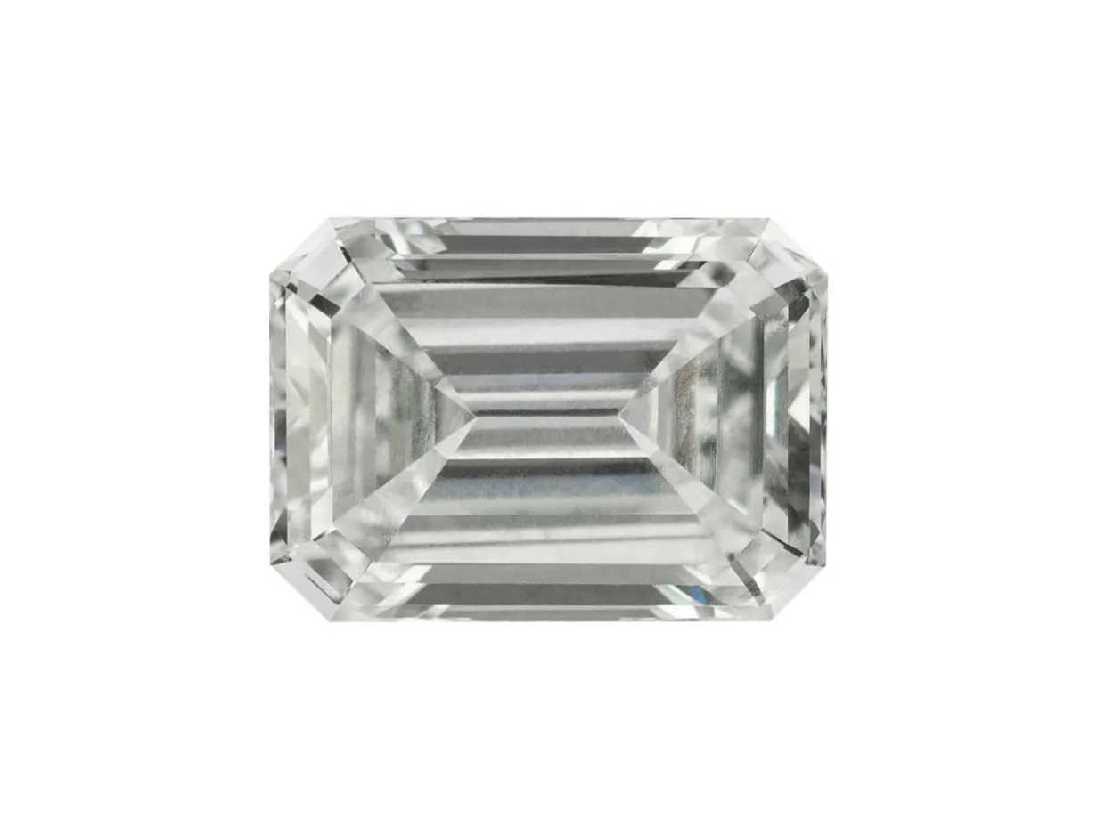 Lab Grown Diamond 0.30ct, Emerald Cut, D Colour Vs Clarity, 4.5x3.2mm