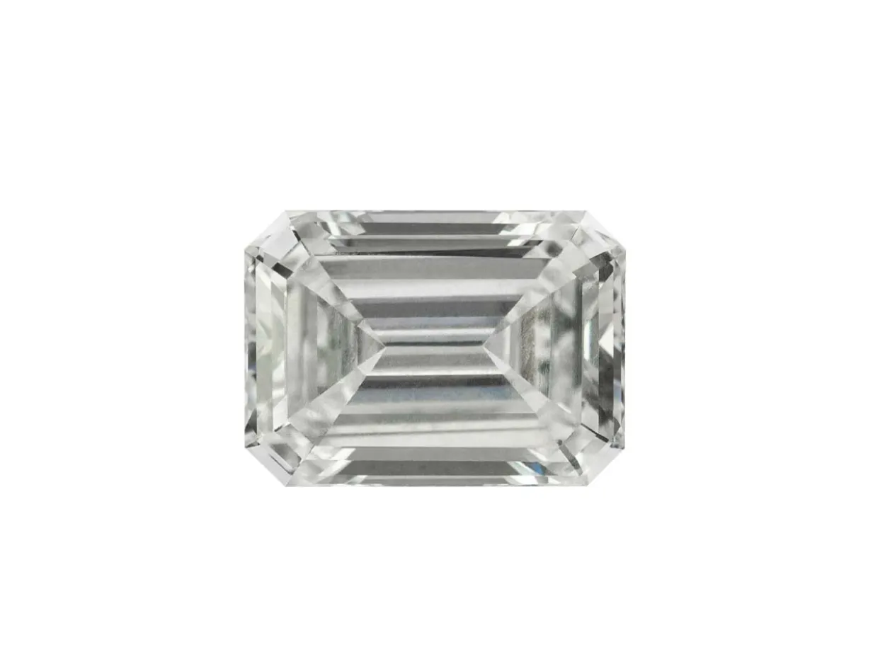Lab Grown Diamond 0.15ct, Emerald Cut, D Colour Vs Clarity, 3.5x2.3mm