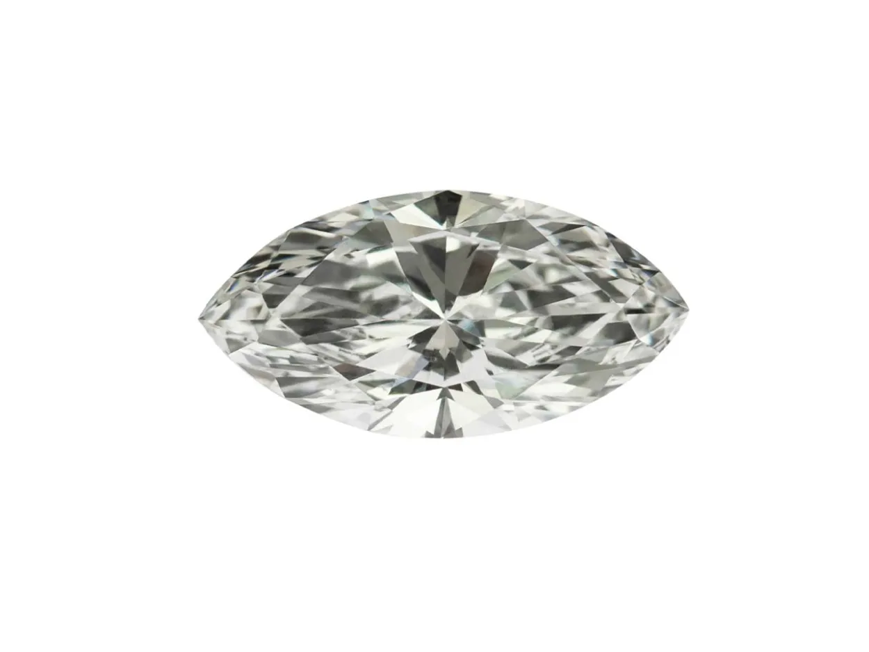 Lab Grown Diamond 0.15ct, Marquise Cut, D Colour Vs Clarity, 5.3x2.8mm