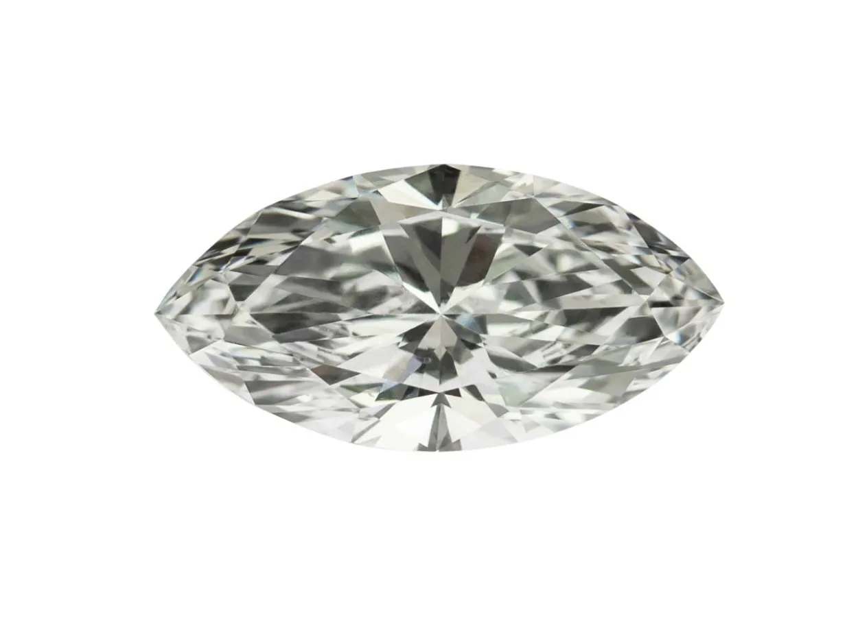Lab Grown Diamond 0.50ct, Marquise Cut, D Colour Vs Clarity, 8x4mm