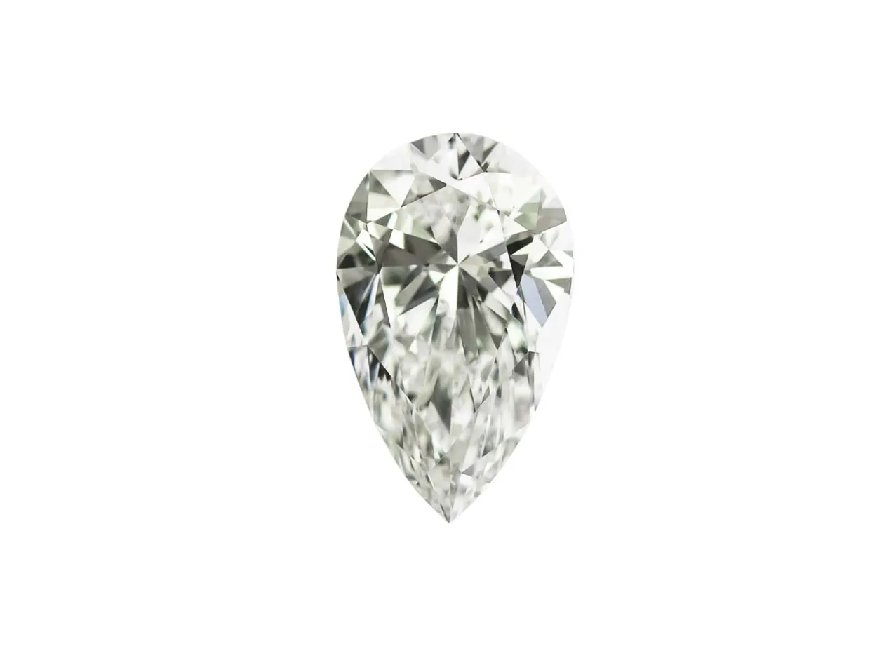 Lab Grown Diamond 0.04ct, Pear Cut, D Colour Vs Clarity, 3x2mm