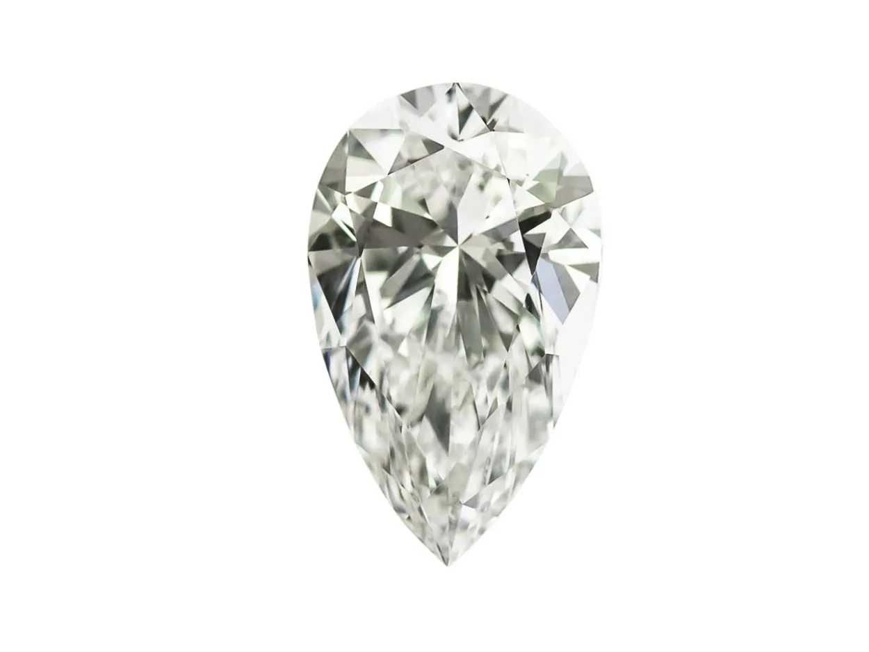 Lab Grown Diamond 0.20ct, Pear Cut, D Colour Vs Clarity, 5x3mm