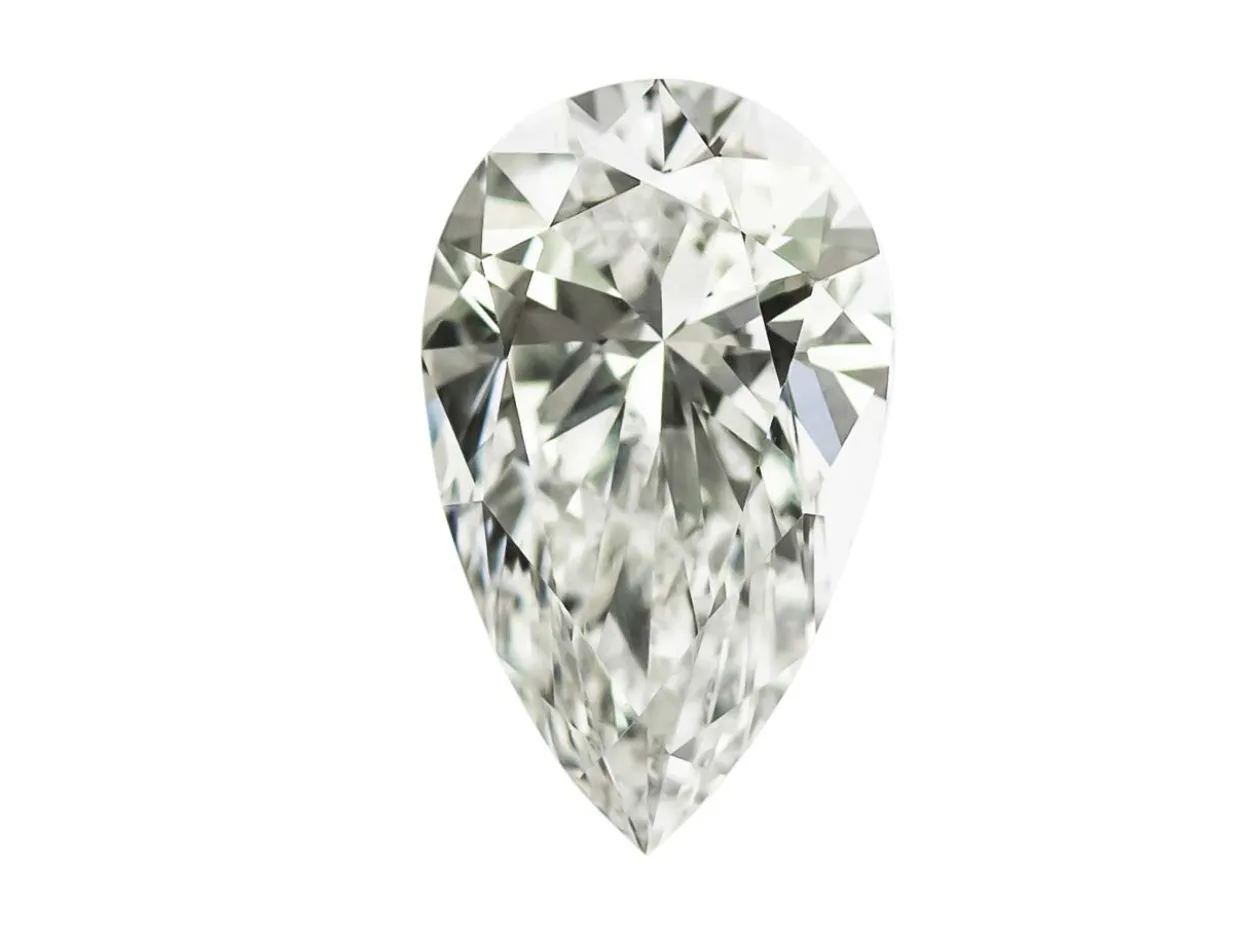 Lab Grown Diamond 0.50ct, Pear Cut, D Colour Vs Clarity, 7x5mm
